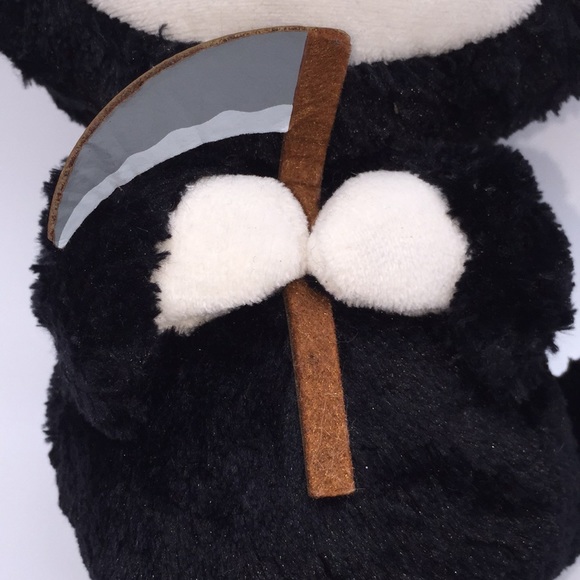 Ty Beanie Boos Grimm The Ghost with Sickle 7 Inch Plush Toy Halloween - Picture 3 of 6